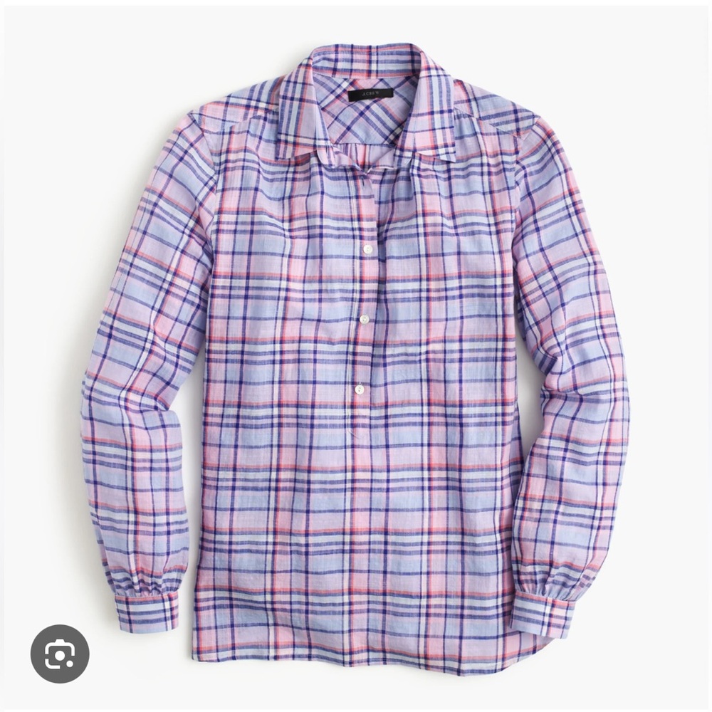 ☀️☀️JCrew Gathered Popover☀️☀️